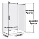1170*770*1950mm Gunmetal Grey Frameless Sliding Door Rectangle Shower Box 1170*770*1950mm Gunmetal Grey Frameless Sliding Door Rectangle Shower Box