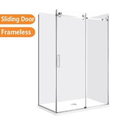 1170*770*2000mm Chrome Frameless Sliding Door Rectangle Shower Box 1170*770*2000mm Chrome Frameless Sliding Door Rectangle Shower Box