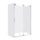 1170*870*1950mm 3 Sides Chrome Frameless Sliding Door Rectangle Shower Box 1170*870*1950mm 3 Sides Chrome Frameless Sliding Door Rectangle Shower Box
