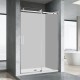1170*870*1950mm 3 Sides Chrome Frameless Sliding Door Rectangle Shower Box 1170*870*1950mm 3 Sides Chrome Frameless Sliding Door Rectangle Shower Box