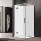 1000*1000*1950mm Gunmetal Grey Frameless Swing Door Square Shower Box 1000*1000*1950mm Gunmetal Grey Frameless Swing Door Square Shower Box