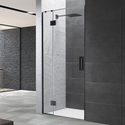1000*1950mm Black Frameless Shower Door Only 1000*1950mm Black Frameless Shower Door Only