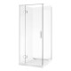 900*900*1950mm Chrome Frameless Swing Door Square Shower Box