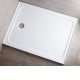 1100x750mm Rectangle Shower Tray Center/Size Waste