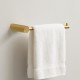 Diamora Luxury Knurled Brushed Yellow Gold Hand Towel Holder Towel Rail Stainless Steel 304 Diamora Luxury Knurled Brushed Yellow Gold Hand Towel Holder Towel Rail Stainless Steel 304