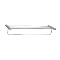 Diamora Luxury Knurled Brushed Nickel Towel Rack With Hanging Rail Bath Towel Shelf Storage Diamora Luxury Knurled Brushed Nickel Towel Rack With Hanging Rail Bath Towel Shelf Storage