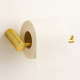 Diamora Luxury Knurled Bathroom Toilet Paper Hook Roll Tissue Holder Round Stainless Steel Brushed Yellow Gold Diamora Luxury Knurled Bathroom Toilet Paper Hook Roll Tissue Holder Round Stainless Steel Brushed Yellow Gold