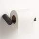 Diamora Luxury Knurled Bathroom Toilet Paper Hook Roll Tissue Holder Round Stainless Steel Gunmetal Grey Diamora Luxury Knurled Bathroom Toilet Paper Hook Roll Tissue Holder Round Stainless Steel Gunmetal Grey