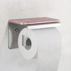 Ottimo Toilet Paper Holder Stainless Steel Wall Mounted Chrome  Ottimo Toilet Paper Holder Stainless Steel Wall Mounted Chrome