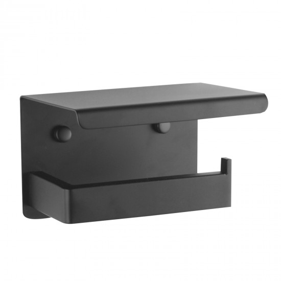 Ottimo Toilet Paper Holder Toilet Roll Holder Nero Black