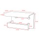Ottimo Toilet Paper Holder Toilet Roll Holder Nero Black Ottimo Toilet Paper Holder Toilet Roll Holder Nero Black