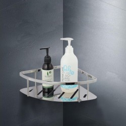Stainless Steel Chrome Shower Caddy Shelf Stainless Steel Chrome Shower Caddy Shelf