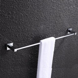 Ottimo Chrome Single Towel Rails 600mm Ottimo Chrome Single Towel Rails 600mm