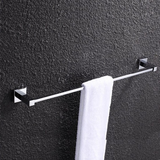 Ottimo Chrome Single Towel Rails 600mm