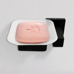 Wall Mounted Ottimo Nero Black Soap Dishes Holder Wall Mounted Ottimo Nero Black Soap Dishes Holder
