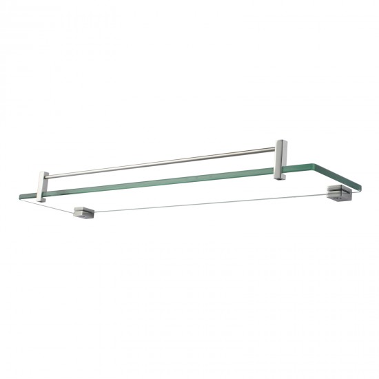 Ottimo Chrome Glass Shelf Holder 500mm