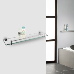 Ottimo Chrome Glass Shelf Holder 500mm Ottimo Chrome Glass Shelf Holder 500mm