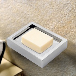 Omar Chrome Soap Dishes Holder Omar Chrome Soap Dishes Holder
