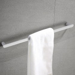 600mm Rumia Chrome Single Towel Rail Stainless Steel 304 Wall Mounted 600mm Rumia Chrome Single Towel Rail Stainless Steel 304 Wall Mounted