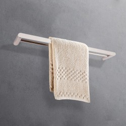 Brushed Nickel 800mm Double Towel Rail Stainless Steel 304 Wall Mounted Brushed Nickel 800mm Double Towel Rail Stainless Steel 304 Wall Mounted