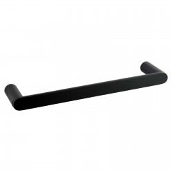 300mm Rumia Black Single Towel Holder Stainless Steel 304 Wall Mounted