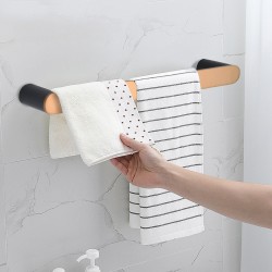 300mm Esperia Black & Rose Gold Single Towel Holder Stainless Steel 304 Wall Mounted 300mm Esperia Black & Rose Gold Single Towel Holder Stainless Steel 304 Wall Mounted