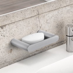 Stainless Steel Rumia Chrome Soap Dish Holder Wall Mounted Stainless Steel Rumia Chrome Soap Dish Holder Wall Mounted