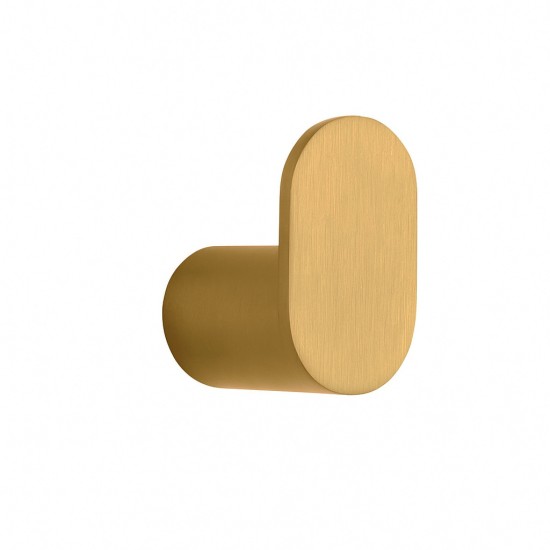 Stainless Steel Brushed Yellow Gold Robe Hook Wall Mounted Stainless Steel Brushed Yellow Gold Robe Hook Wall Mounted