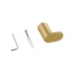 Stainless Steel Brushed Yellow Gold Robe Hook Wall Mounted Stainless Steel Brushed Yellow Gold Robe Hook Wall Mounted