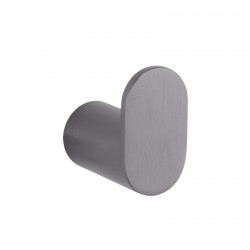 Stainless Steel Gunmetal Grey Robe Hook Wall Mounted Stainless Steel Gunmetal Grey Robe Hook Wall Mounted