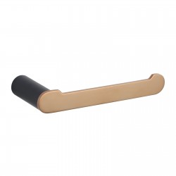 Stainless Steel Esperia Black & Rose Gold Toilet Paper Holder Wall Mounted Stainless Steel Esperia Black & Rose Gold Toilet Paper Holder Wall Mounted