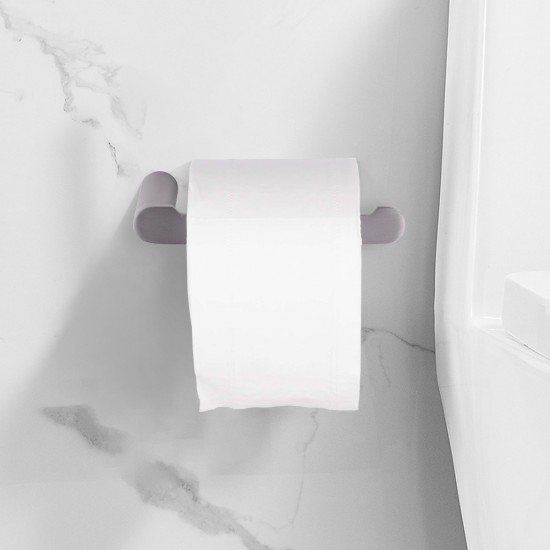 Stainless Steel Esperia Gunmetal Grey Toilet Paper Holder Wall Mounted