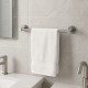 Round Chrome Hand Towel Holder 347mm Wall Mounted Round Chrome Hand Towel Holder 347mm Wall Mounted