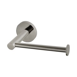 Euro Pin Lever Stainless Steel Round Brushed Nickel Toilet Paper Roll Holder Wall Mounted Euro Pin Lever Stainless Steel Round Brushed Nickel Toilet Paper Roll Holder Wall Mounted