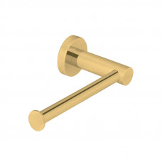 Euro Pin Lever Round Brushed Yellow Gold Toilet Paper Roll Holder Stai..