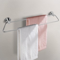 Zevi 600mm Self Adhesive Chrome Double Towel Rail Stainless Steel 304 Wall Mounted Drill Free Zevi 600mm Self Adhesive Chrome Double Towel Rail Stainless Steel 304 Wall Mounted Drill Free