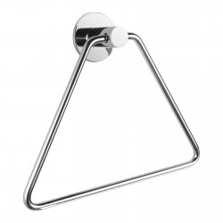 Zevi Self Adhesive Round Chrome Hand Towel Holder 304 Stainless Steel Drill Free Zevi Self Adhesive Round Chrome Hand Towel Holder 304 Stainless Steel Drill Free