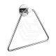 Zevi Self Adhesive Round Chrome Hand Towel Holder 304 Stainless Steel Drill Free