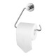 Zevi Self Adhesive Round Chrome Toilet Paper Roll Holder 304 Stainless Steel Drill Free
