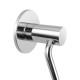 Zevi Self Adhesive Round Chrome Toilet Paper Roll Holder 304 Stainless Steel Drill Free