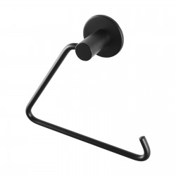 Zevi Self Adhesive Round Black Toilet Paper Roll Holder 304 Stainless Steel Drill Free Zevi Self Adhesive Round Black Toilet Paper Roll Holder 304 Stainless Steel Drill Free