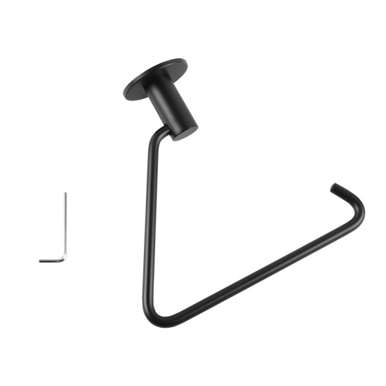 Zevi Self Adhesive Round Black Toilet Paper Roll Holder 304 Stainless Steel Drill Free Zevi Self Adhesive Round Black Toilet Paper Roll Holder 304 Stainless Steel Drill Free