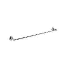 Euro Pin Lever Round Brushed Nickel Single Towel Rack Rail 900mm Stain..