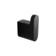 Stainless Steel Matte Black Robe Hook Towel Holder Wall Mounted Stainless Steel Matte Black Robe Hook Towel Holder Wall Mounted