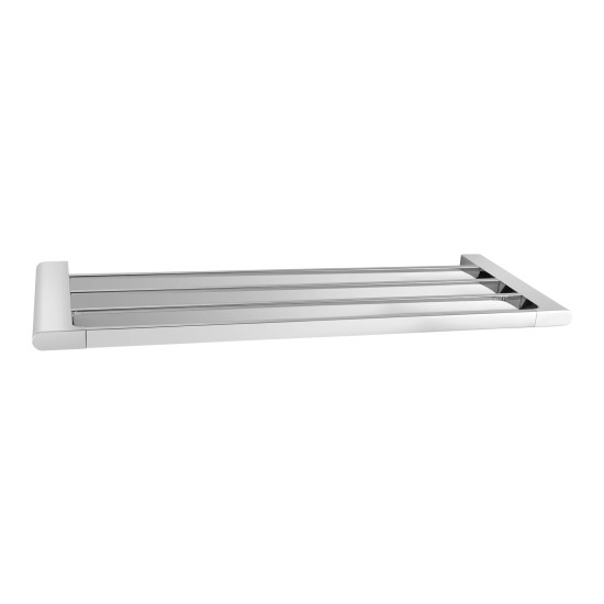 Luxury Chrome Bathroom Towel Shelf Rack Stainless Steel Luxury Chrome Bathroom Towel Shelf Rack Stainless Steel