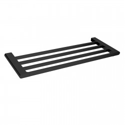 Wall Mounted Towel Shelf And Rail Combination Chrome For Hotel Bathroom Storage Wall Mounted Towel Shelf And Rail Combination Chrome For Hotel Bathroom Storage