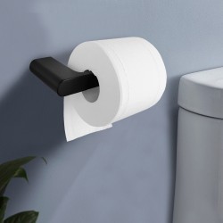 Square Black Toilet Paper Holder Wall Mounted Square Black Toilet Paper Holder Wall Mounted