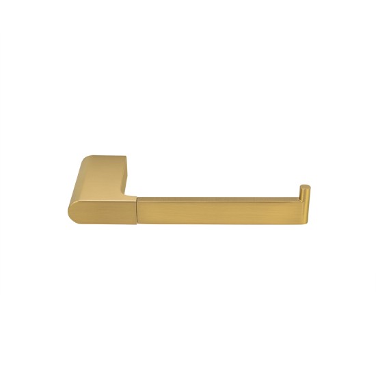 Brushed Yellow Gold Toilet Paper Holder Stainless Steel 304 Wall Mounted Brushed Yellow Gold Toilet Paper Holder Stainless Steel 304 Wall Mounted