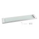 Chrome Single Glass Shelf Storage Brass Wall Mounted Chrome Single Glass Shelf Storage Brass Wall Mounted