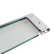Chrome Single Glass Shelf Storage Brass Wall Mounted Chrome Single Glass Shelf Storage Brass Wall Mounted